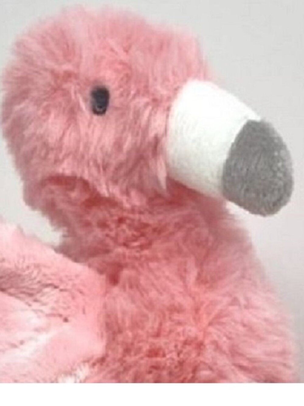 Cloud Island Pink Flamingo Security Lovey Baby Plush Satin Trim NWT Target